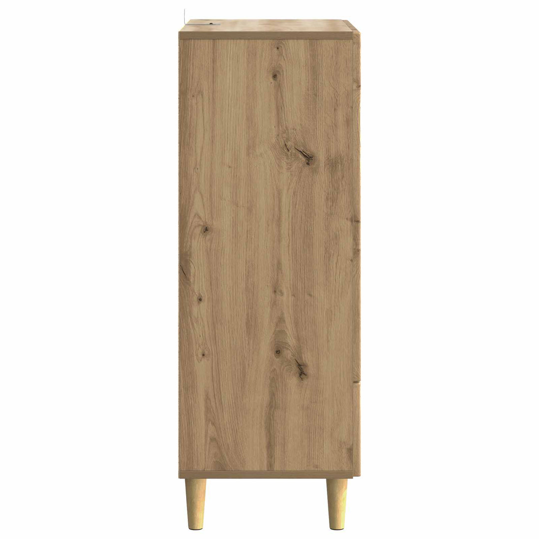 Sideboard Artisan-eg 66 x 34,5 x 95 cm Konstrueret træ