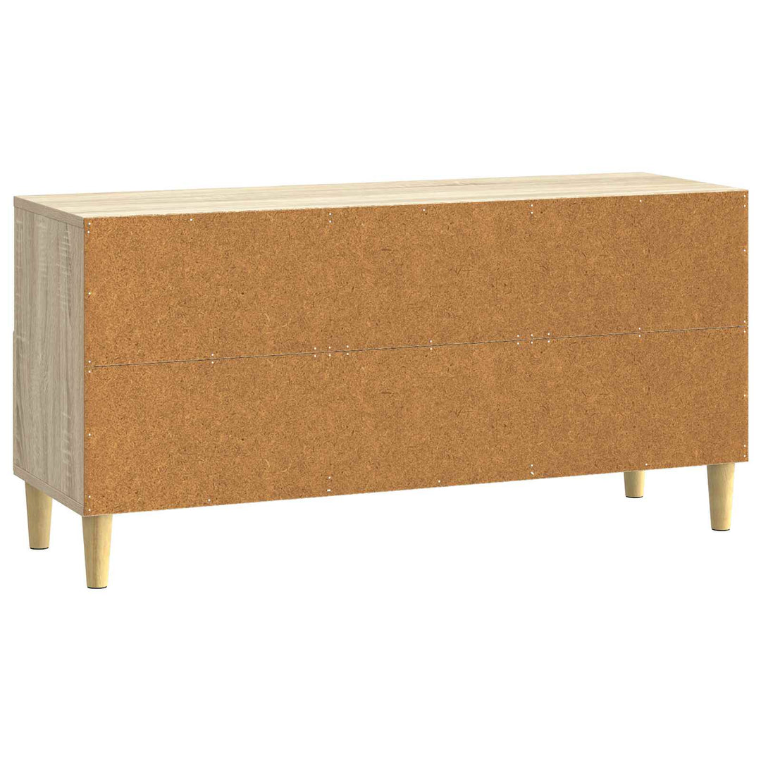 TV-skab med skuffe Sonoma-eg 102 x 34,5 x 50 cm Konstrueret træ