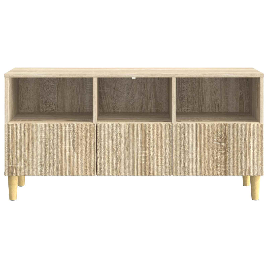 TV-skab med skuffe Sonoma-eg 102 x 34,5 x 50 cm Konstrueret træ