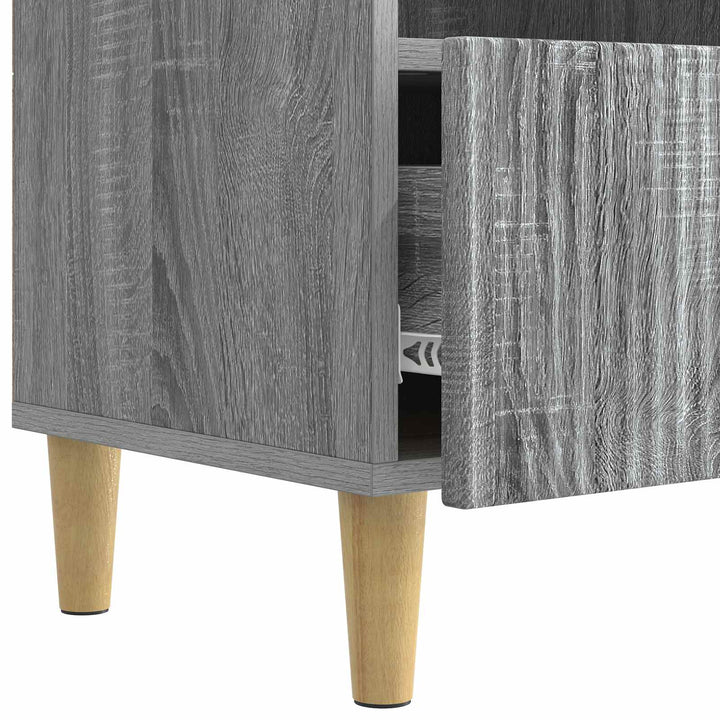 TV-skab 102 x 34,5 x 50 cm Grå sonoma-eg Konstrueret træ