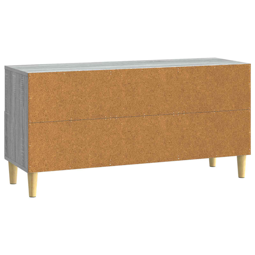 TV-skab 102 x 34,5 x 50 cm Grå sonoma-eg Konstrueret træ