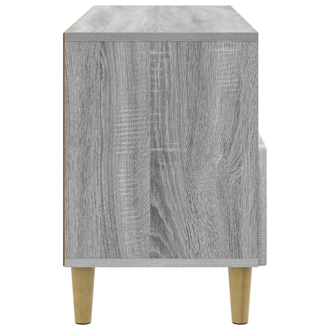 TV-skab 102 x 34,5 x 50 cm Grå sonoma-eg Konstrueret træ