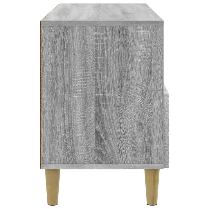 TV-skab 102 x 34,5 x 50 cm Grå sonoma-eg Konstrueret træ