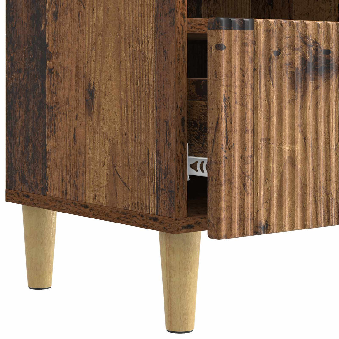 TV-skab Gammelt træ 102 x 34,5 x 50 cm Konstrueret træ