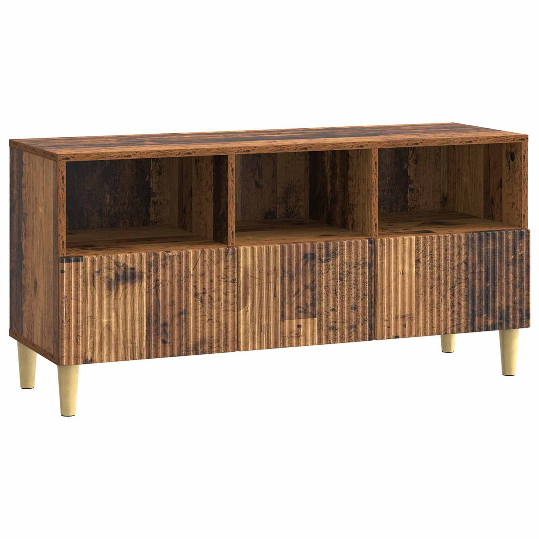 TV-skab Gammelt træ 102 x 34,5 x 50 cm Konstrueret træ