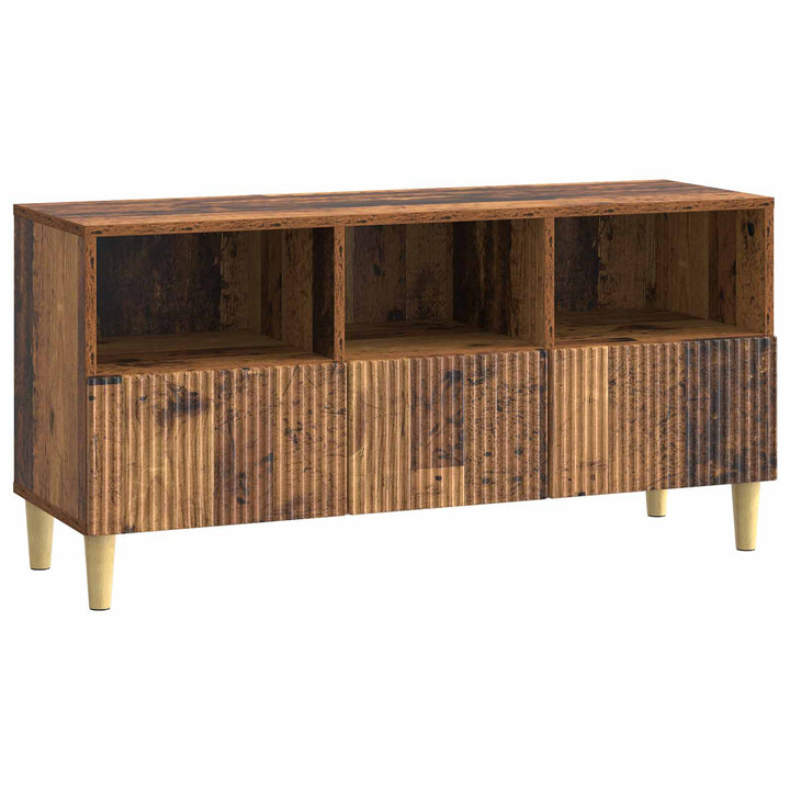 TV-skab Gammelt træ 102 x 34,5 x 50 cm Konstrueret træ