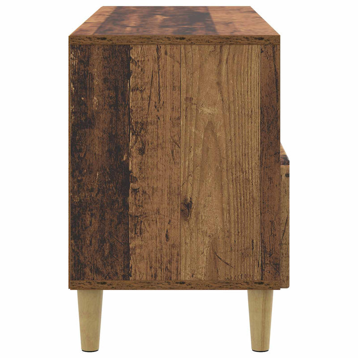 TV-skab Gammelt træ 102 x 34,5 x 50 cm Konstrueret træ