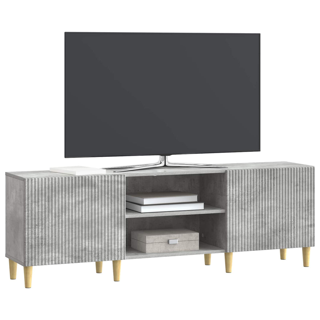 TV-skab Betongrå 150 x 31 x 50 cm Konstrueret træ