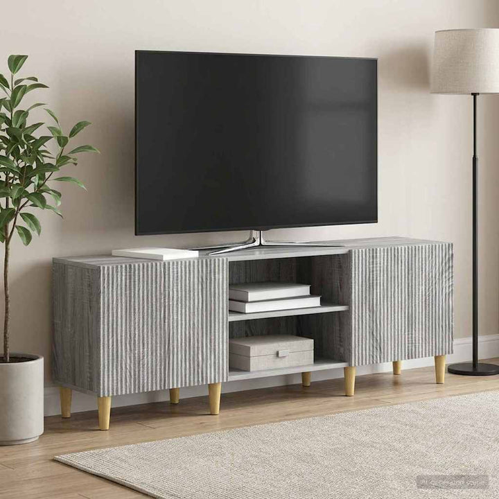 TV-skab Grå sonoma-eg 150 x 31 x 50 cm Konstrueret træ