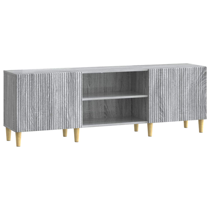 TV-skab Grå sonoma-eg 150 x 31 x 50 cm Konstrueret træ