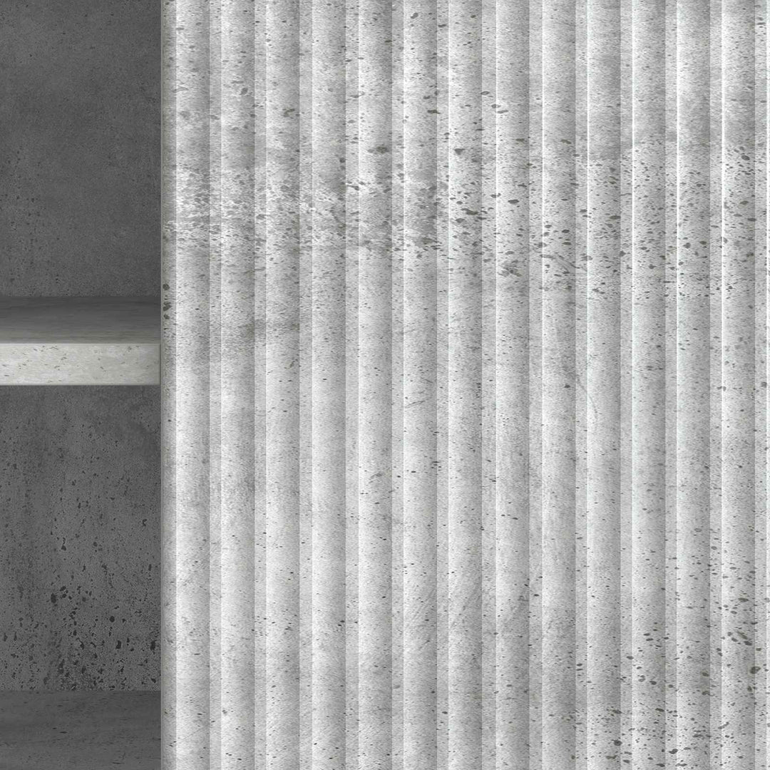 TV-skab Betongrå 102 x 34,5 x 50 cm Konstrueret træ