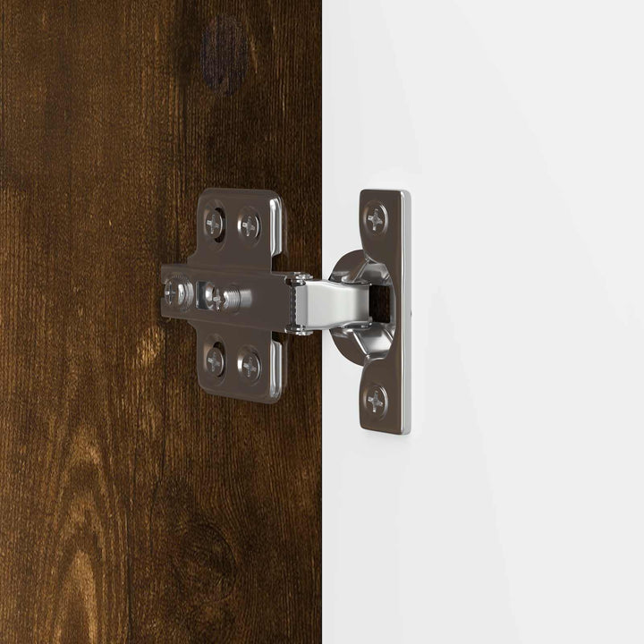 TV-skab 102 x 34,5 x 50 cm Røget eg Konstrueret træ