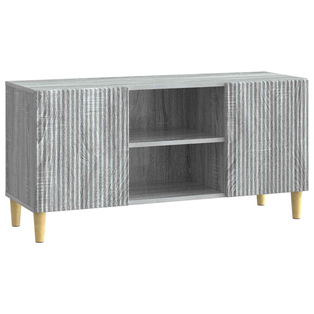 TV-skab Grå sonoma-eg 102 x 34,5 x 50 cm Konstrueret træ