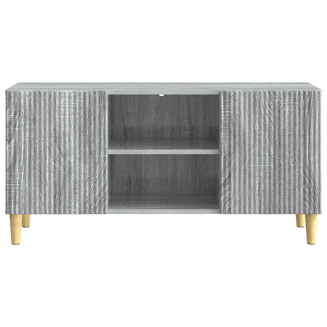 TV-skab Grå sonoma-eg 102 x 34,5 x 50 cm Konstrueret træ