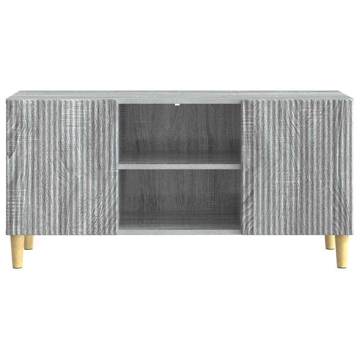 TV-skab Grå sonoma-eg 102 x 34,5 x 50 cm Konstrueret træ