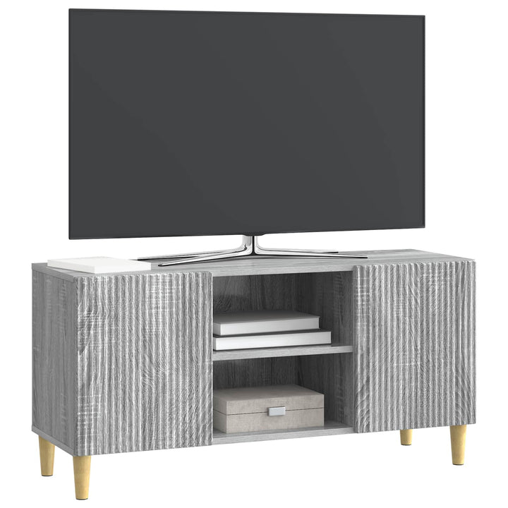 TV-skab Grå sonoma-eg 102 x 34,5 x 50 cm Konstrueret træ
