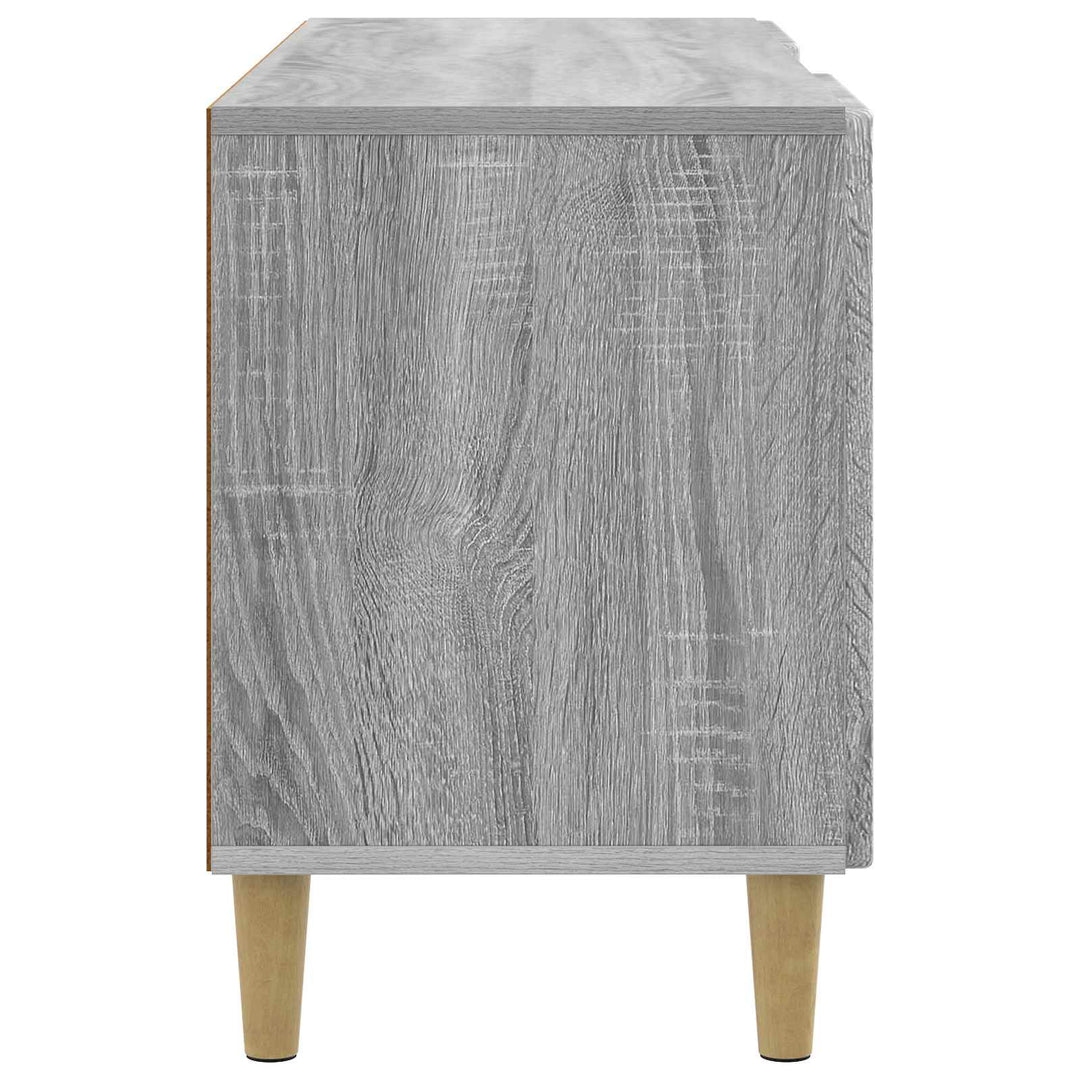 TV-skab Grå sonoma-eg 102 x 34,5 x 50 cm Konstrueret træ