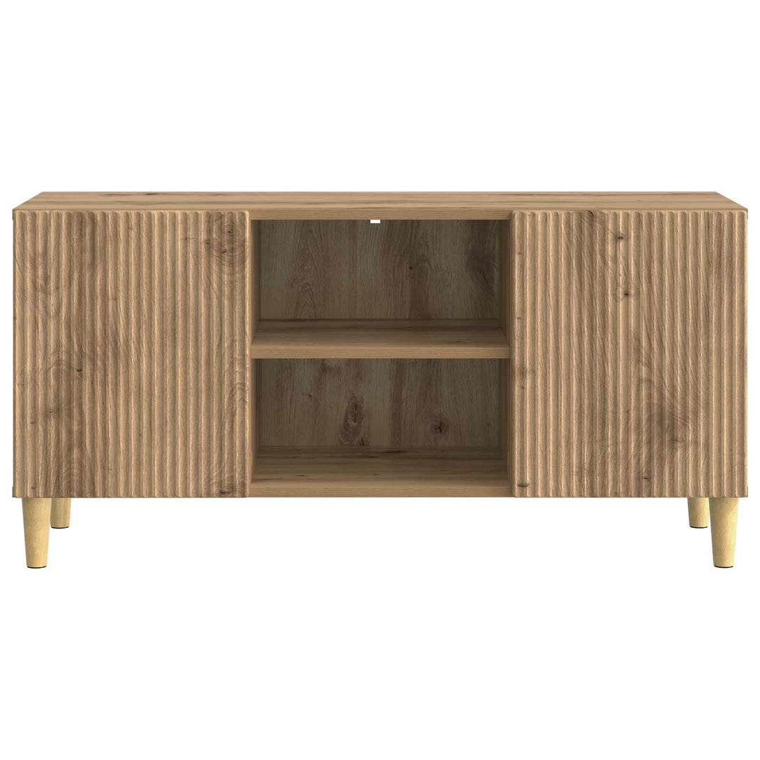 TV-skab 102 x 34,5 x 50 cm Artisan-eg Konstrueret træ