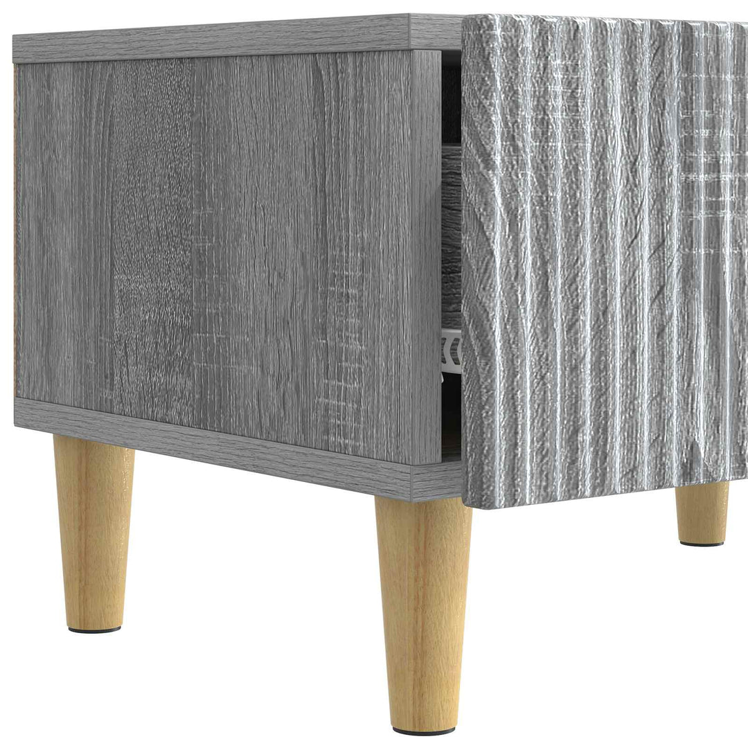 TV-skab Grå sonoma-eg 147 x 34,5 x 30 cm Konstrueret træ
