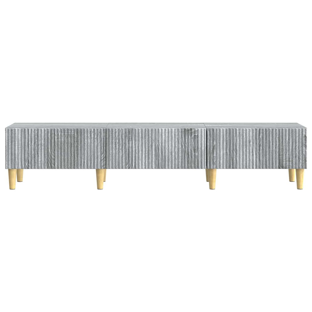 TV-skab Grå sonoma-eg 147 x 34,5 x 30 cm Konstrueret træ