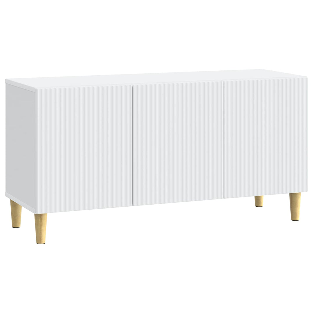 TV-skab Hvid 99 x 34,5 x 50 cm Konstrueret træ