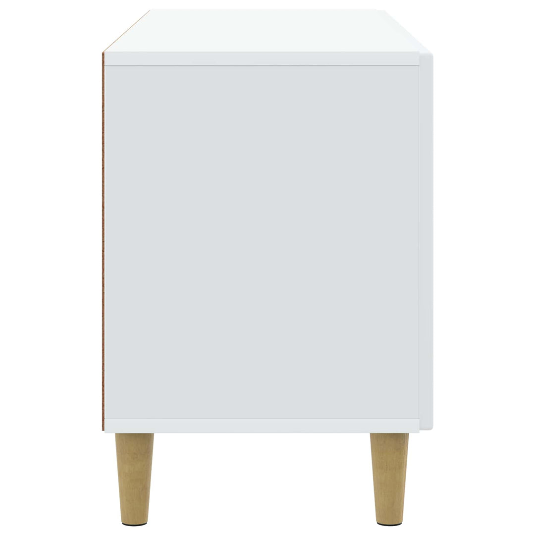 TV-skab Hvid 99 x 34,5 x 50 cm Konstrueret træ