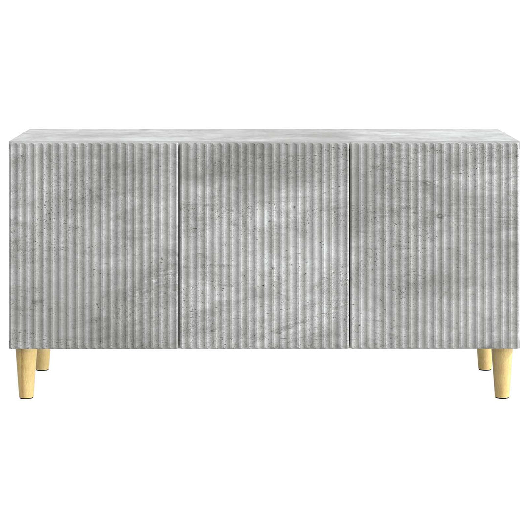 TV-skab Betongrå 99 x 34,5 x 50 cm Konstrueret træ