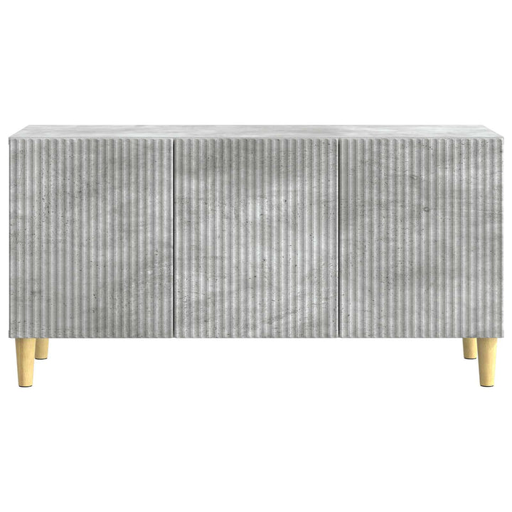 TV-skab Betongrå 99 x 34,5 x 50 cm Konstrueret træ