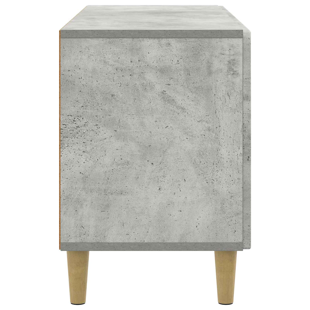 TV-skab Betongrå 99 x 34,5 x 50 cm Konstrueret træ