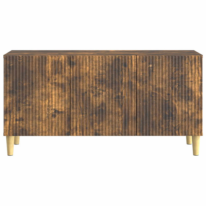 TV-skab Røget eg 99 x 34,5 x 50 cm Konstrueret træ