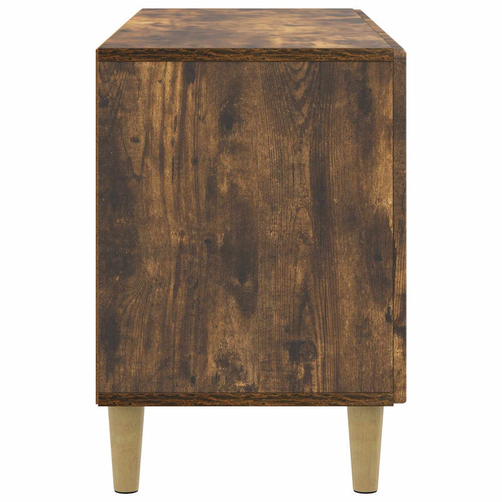 TV-skab Røget eg 99 x 34,5 x 50 cm Konstrueret træ