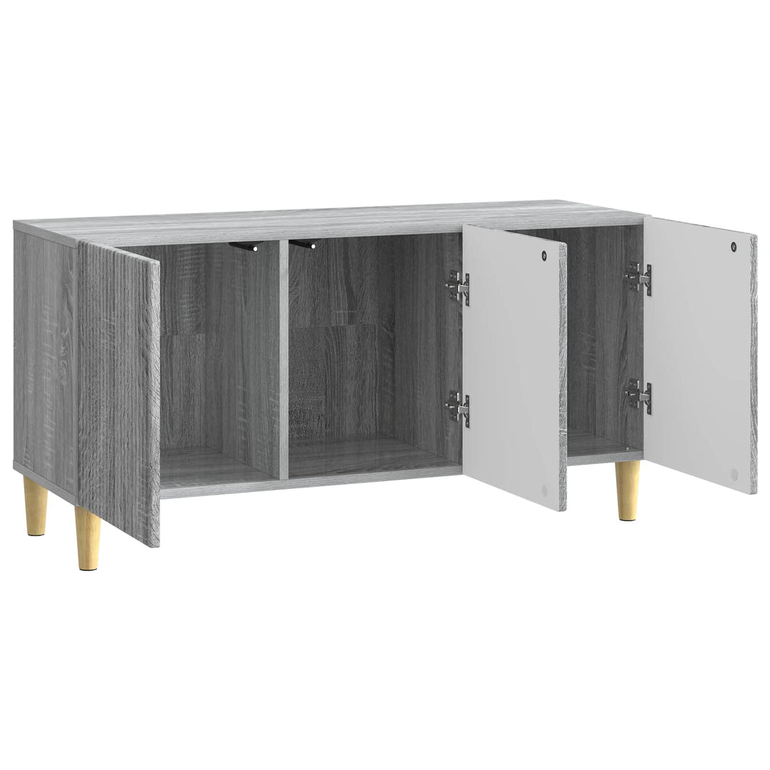 TV-skab Grå sonoma-eg 99 x 34,5 x 50 cm Konstrueret træ