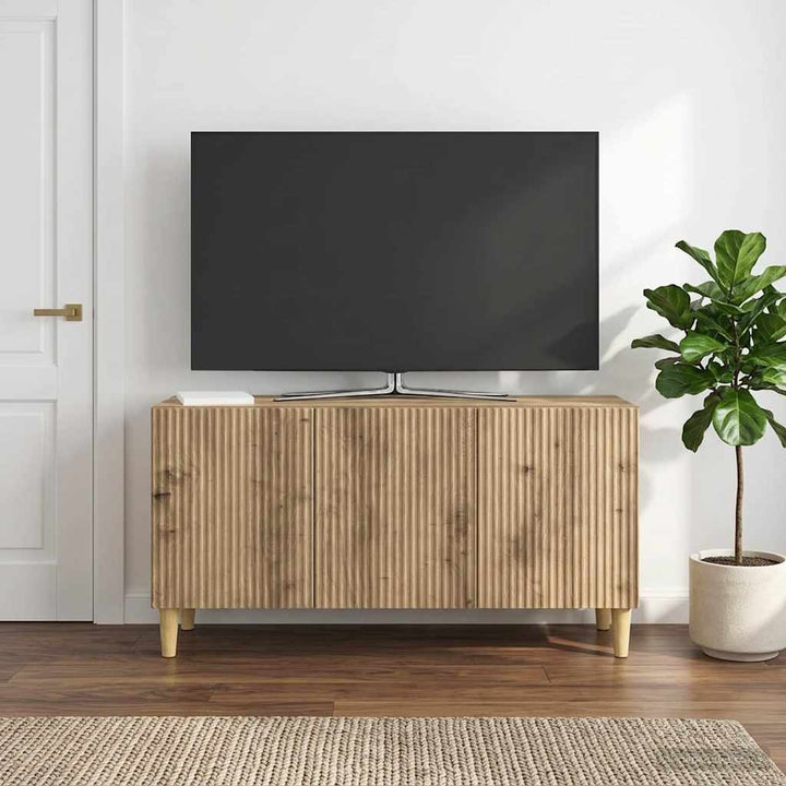 TV-skab 99 x 34,5 x 50 cm Artisan-eg Konstrueret træ