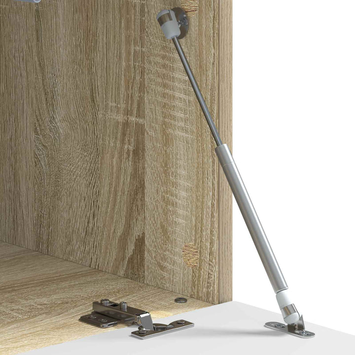 Sofabord Sonoma-eg 90 x 50 x 40 cm Konstrueret træ