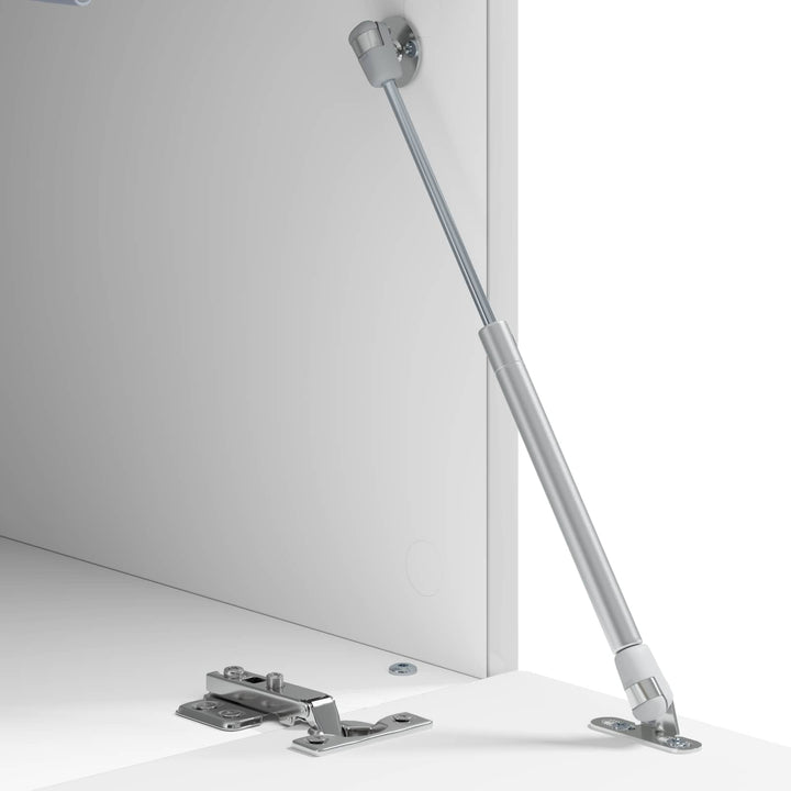 Sofabord Hvid højglans 90 x 50 x 40 cm Konstrueret træ