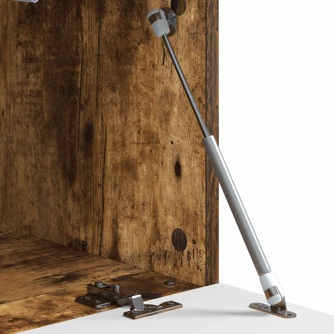 Sofabord Røget eg 90 x 50 x 40 cm Konstrueret træ