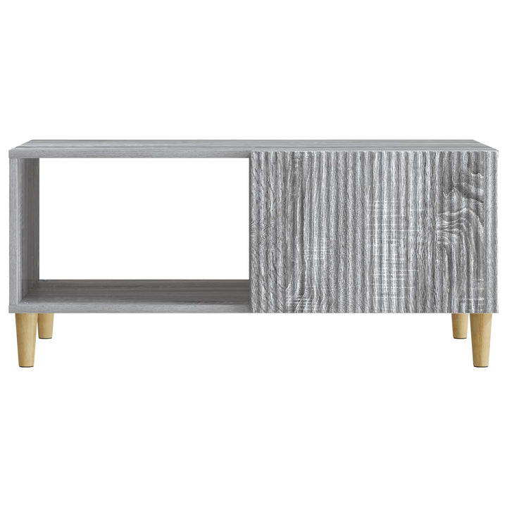 Sofabord Grå sonoma-eg 90 x 50 x 40 cm Konstrueret træ