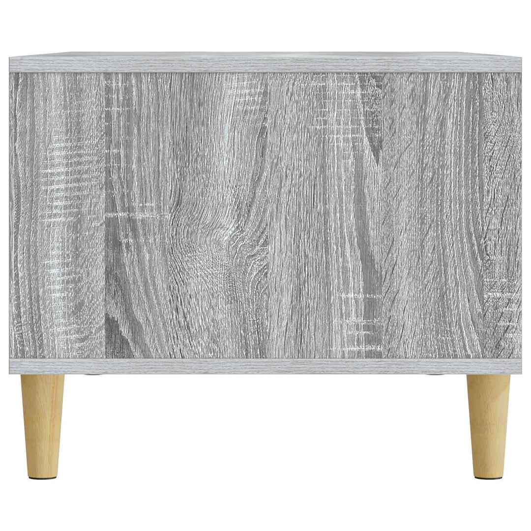 Sofabord Grå sonoma-eg 90 x 50 x 40 cm Konstrueret træ