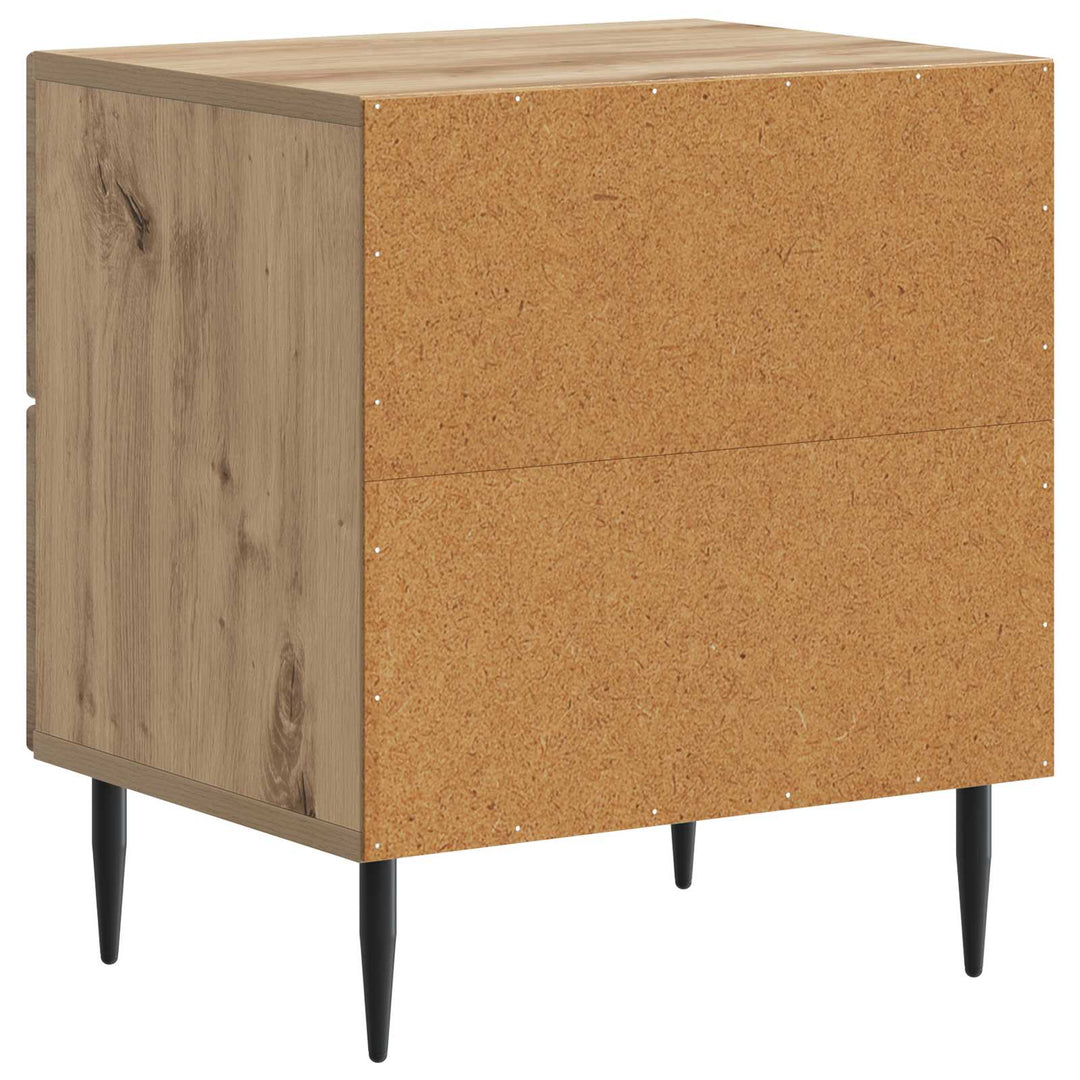 Natskab 2 pcs Artisan-eg 43 x 34,5 x 47,5 cm Konstrueret træ