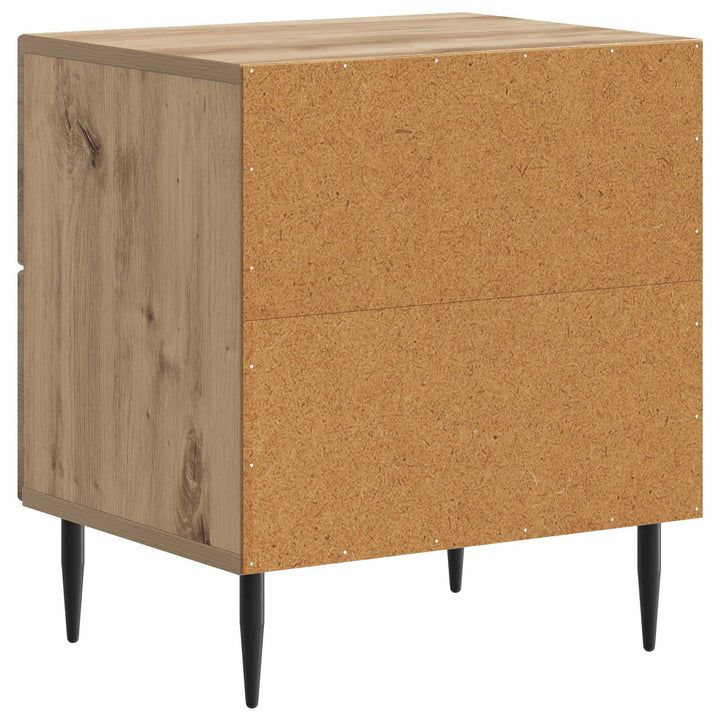 Natskab 2 pcs Artisan-eg 43 x 34,5 x 47,5 cm Konstrueret træ