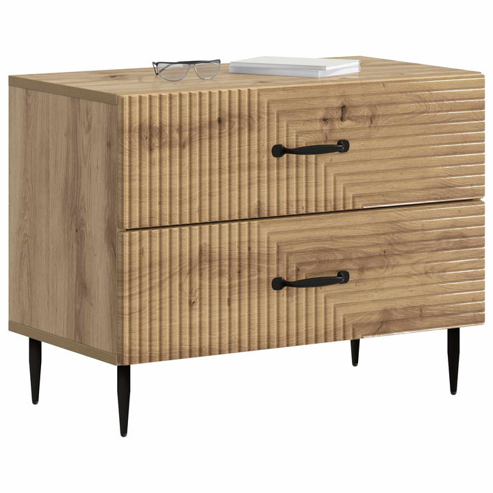 Natskab Artisan-eg 62 x 34,5 x 47,5 cm Konstrueret træ