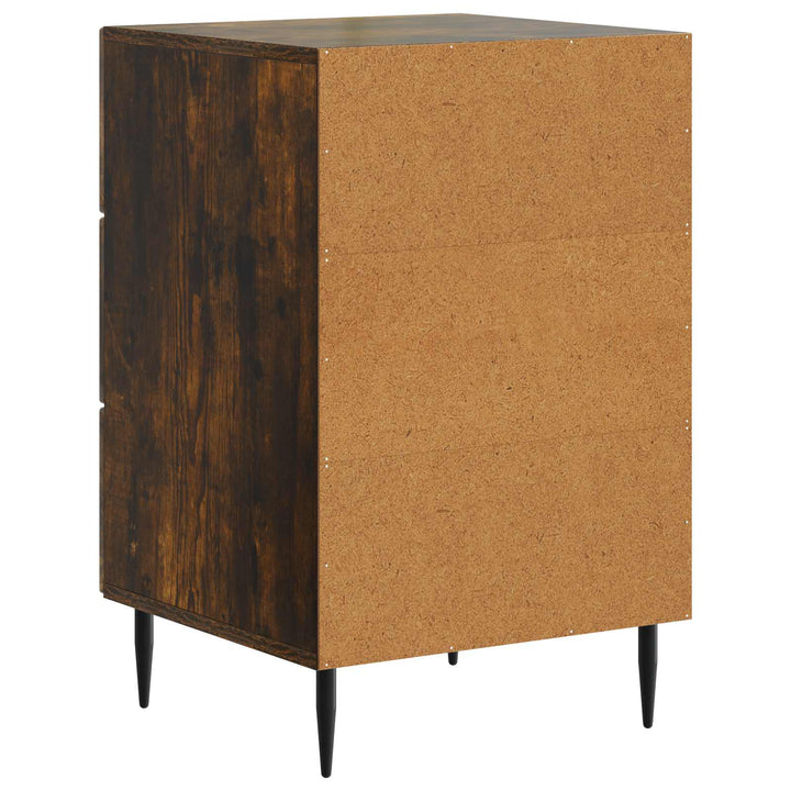 Natskab med skuffe Røget eg 43 x 41 x 66,5 cm Konstrueret træ
