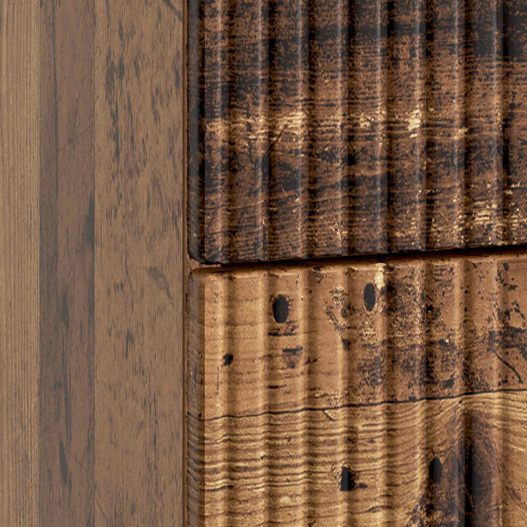 Natskab Gammelt træ 43 x 41 x 66,5 cm Konstrueret træ