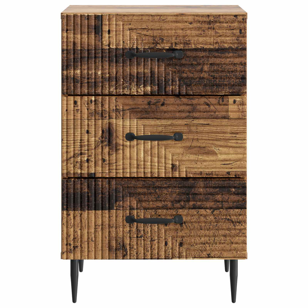 Natskab Gammelt træ 43 x 41 x 66,5 cm Konstrueret træ