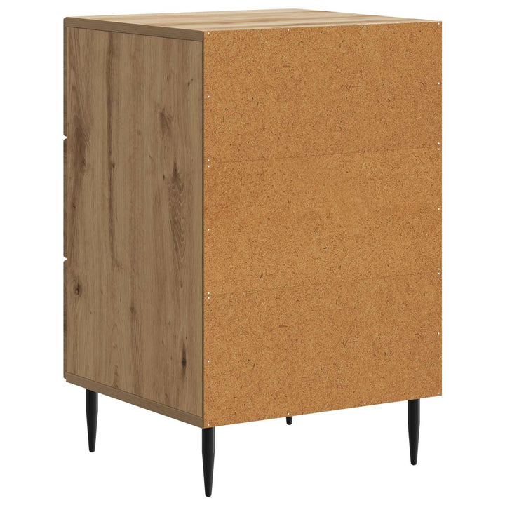 Natskab med skuffe Artisan-eg 43 x 41 x 66,5 cm Konstrueret træ