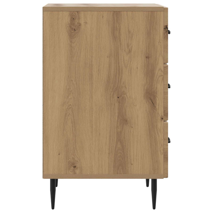 Natskab med skuffe Artisan-eg 43 x 41 x 66,5 cm Konstrueret træ