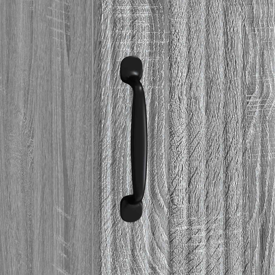 Natskab 2 pcs Grå sonoma-eg 43 x 34,5 x 50 cm Konstrueret træ