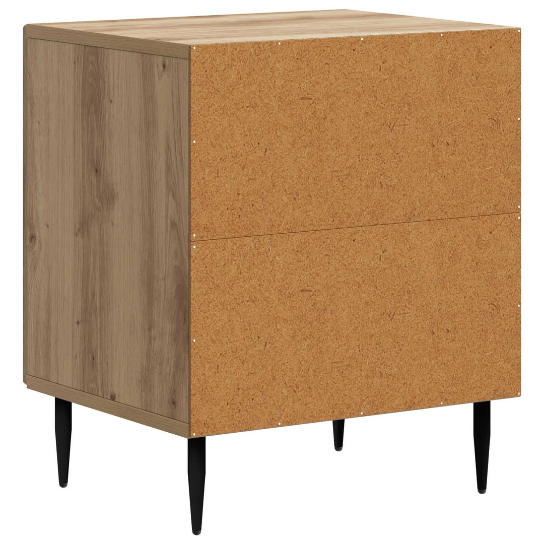 Natskab 2 pcs Artisan-eg 43 x 34,5 x 50 cm Konstrueret træ