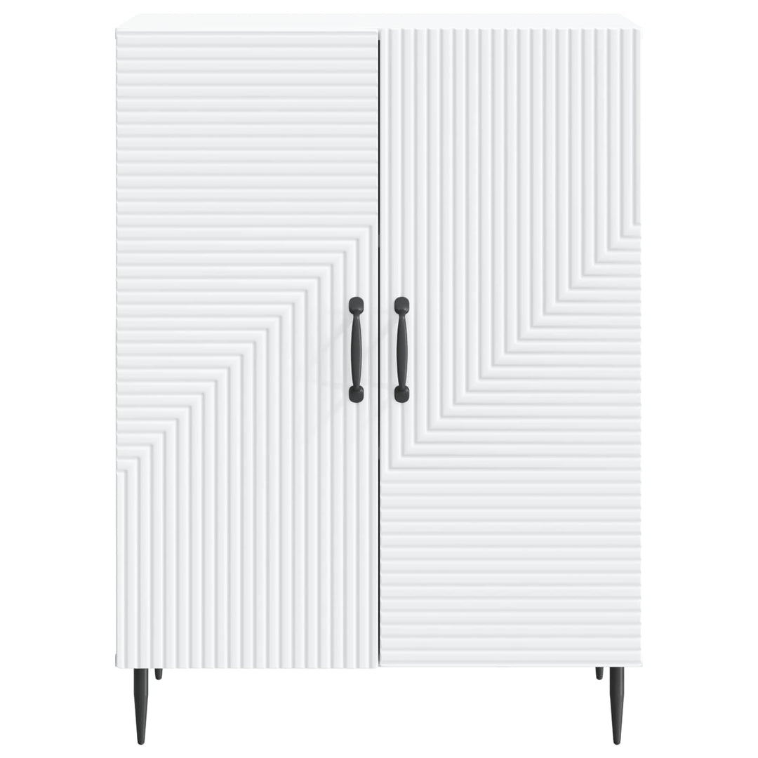 Sideboard Hvid 66 x 34,5 x 89,5 cm Konstrueret træ