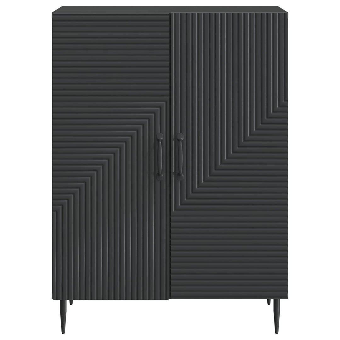 Sideboard Sort 66 x 34,5 x 89,5 cm Konstrueret træ